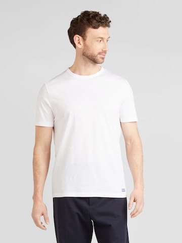 HUGO Blue T-Shirt 'Naolo' in Weiß: predná strana