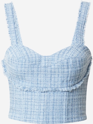 GUESS Top in Blauw: voorkant