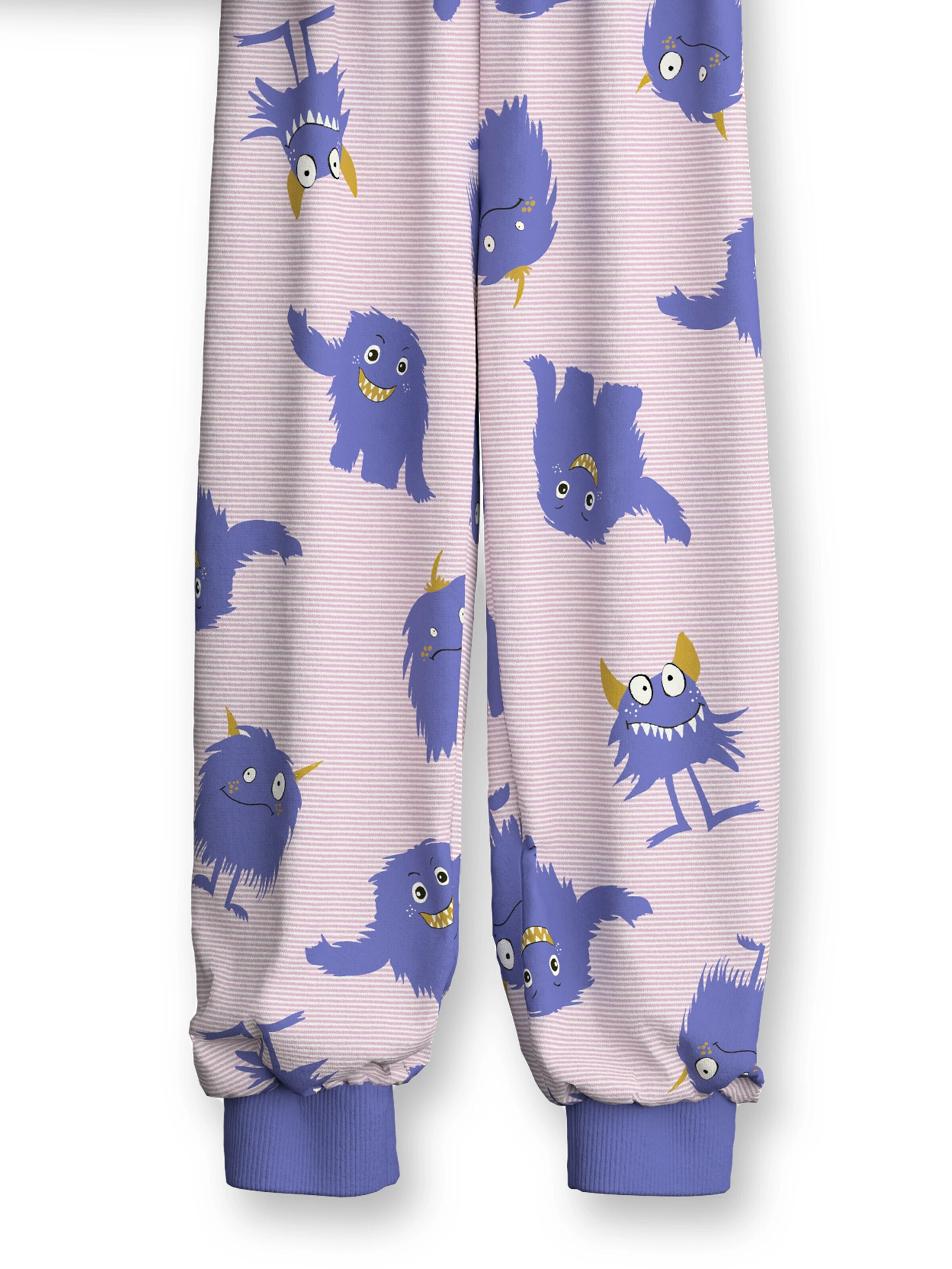 CALIDA Schlafanzug 'Toddlers Monsters'‌‌‌‌‌‌ in Blau