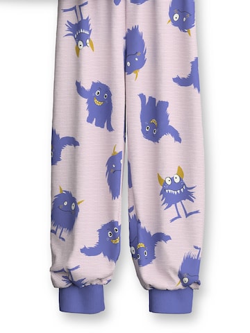 CALIDA Pajamas 'Toddlers Monsters' in Blue