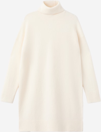 MANGO Pletena haljina 'TALDOTE' u ecru/prljavo bijela, Pregled proizvoda