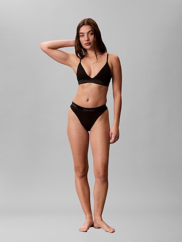 Triangle Soutien-gorge Calvin Klein en noir