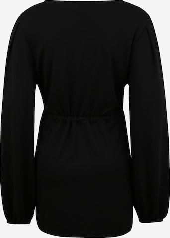 Mamalicious Curve Shirt 'MLPICAS TESS' in Black