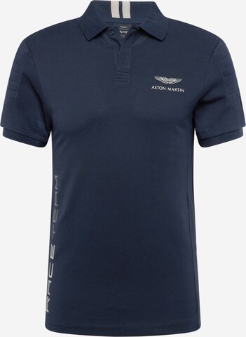 Hackett London Poloshirt 'AMR' in Blau: predná strana