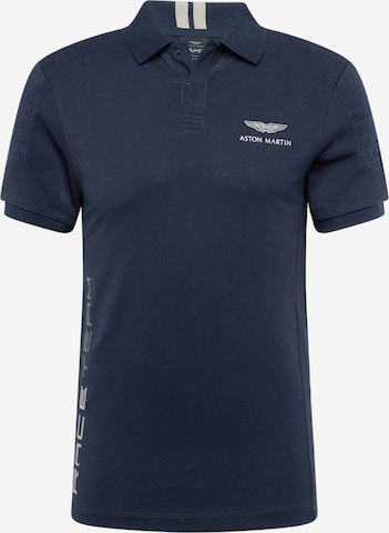 Hackett London - Camiseta 'AMR' en azul: frente