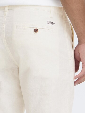 Regular Pantalon 'Loran' !Solid en beige