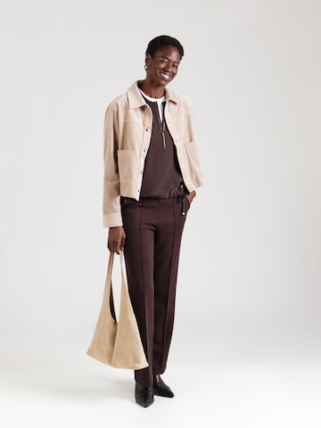 Chemisier monari en marron