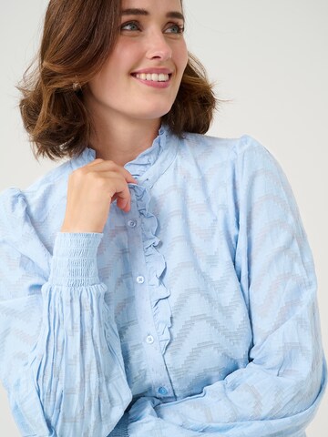 Kaffe Bluse 'Victoria' i blå