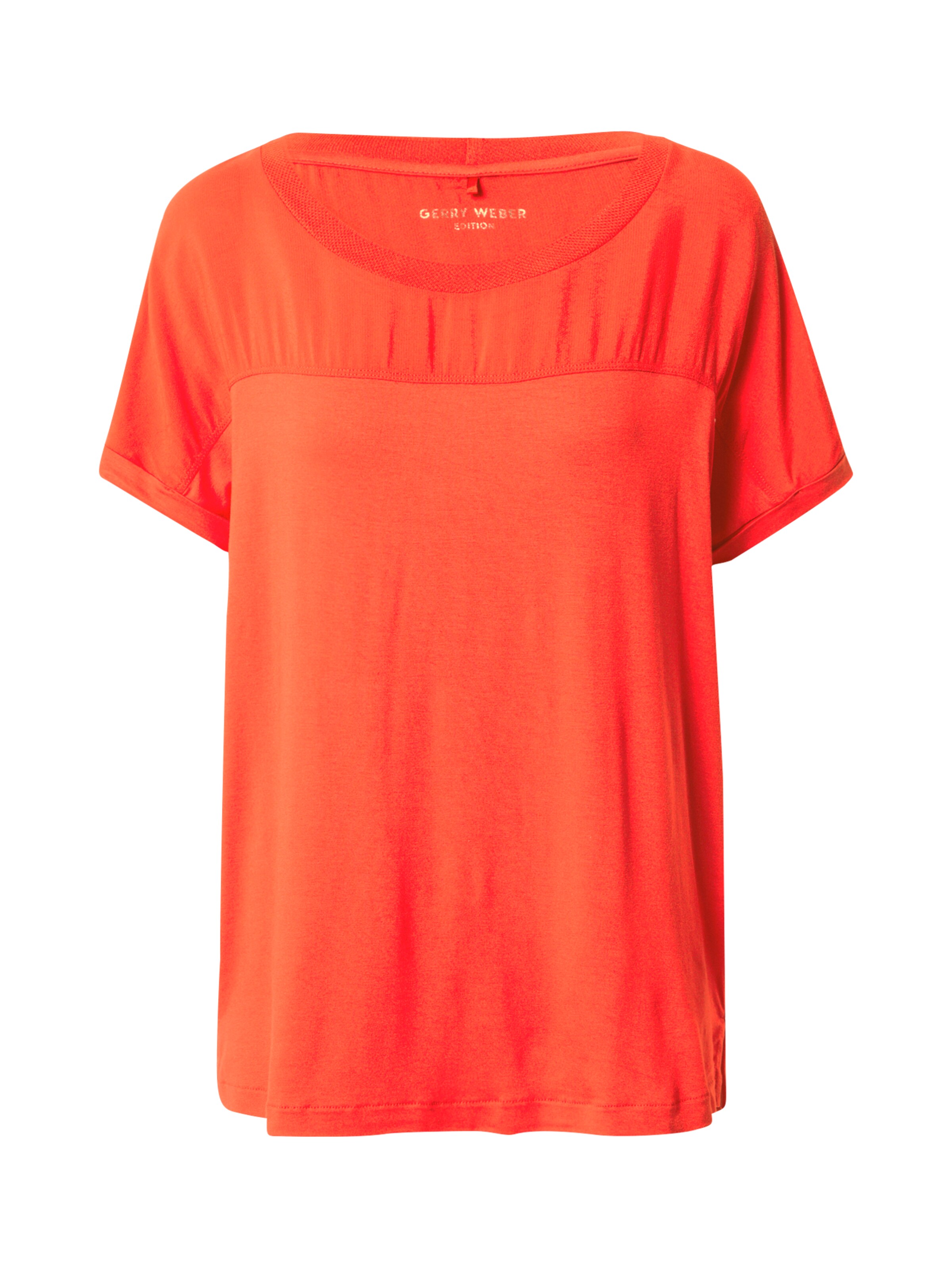 Frauen Shirts & Tops GERRY WEBER T-Shirt in Orangerot - GO29832