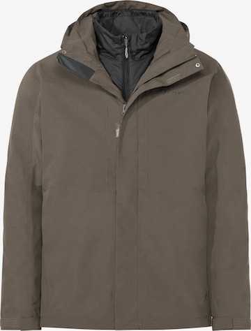 VAUDE Outdoor jacket 'Caserina III' in Brown: front