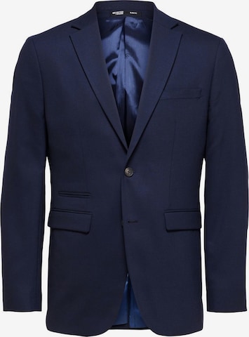 Coupe slim Veste de costume SELECTED HOMME en bleu : devant