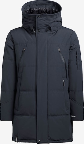 khujo Winter Jacket 'Cloyd' in Blue: front