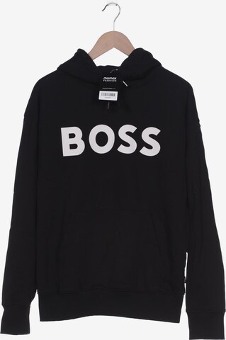 BOSS Sweatshirt & Zip-Up Hoodie in M in Black: front
