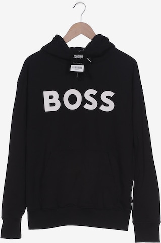 BOSS Black Sweatshirt & Zip-Up Hoodie in M in Black: front