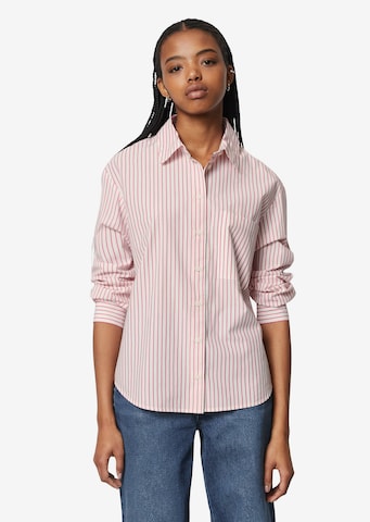 Marc O'Polo DENIM Blouse in Red: front