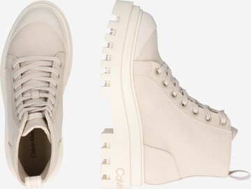Calvin Klein Jeans Ботинки на шнуровке в Белый