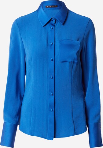 Camicia da donna di Sisley in blu: frontale