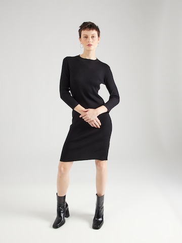 ZABAIONE Knitted dress 'Ca44my' in Black: front