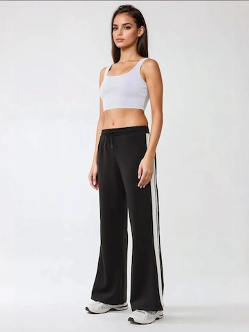 Wide leg Pantaloni di Hiccup in nero
