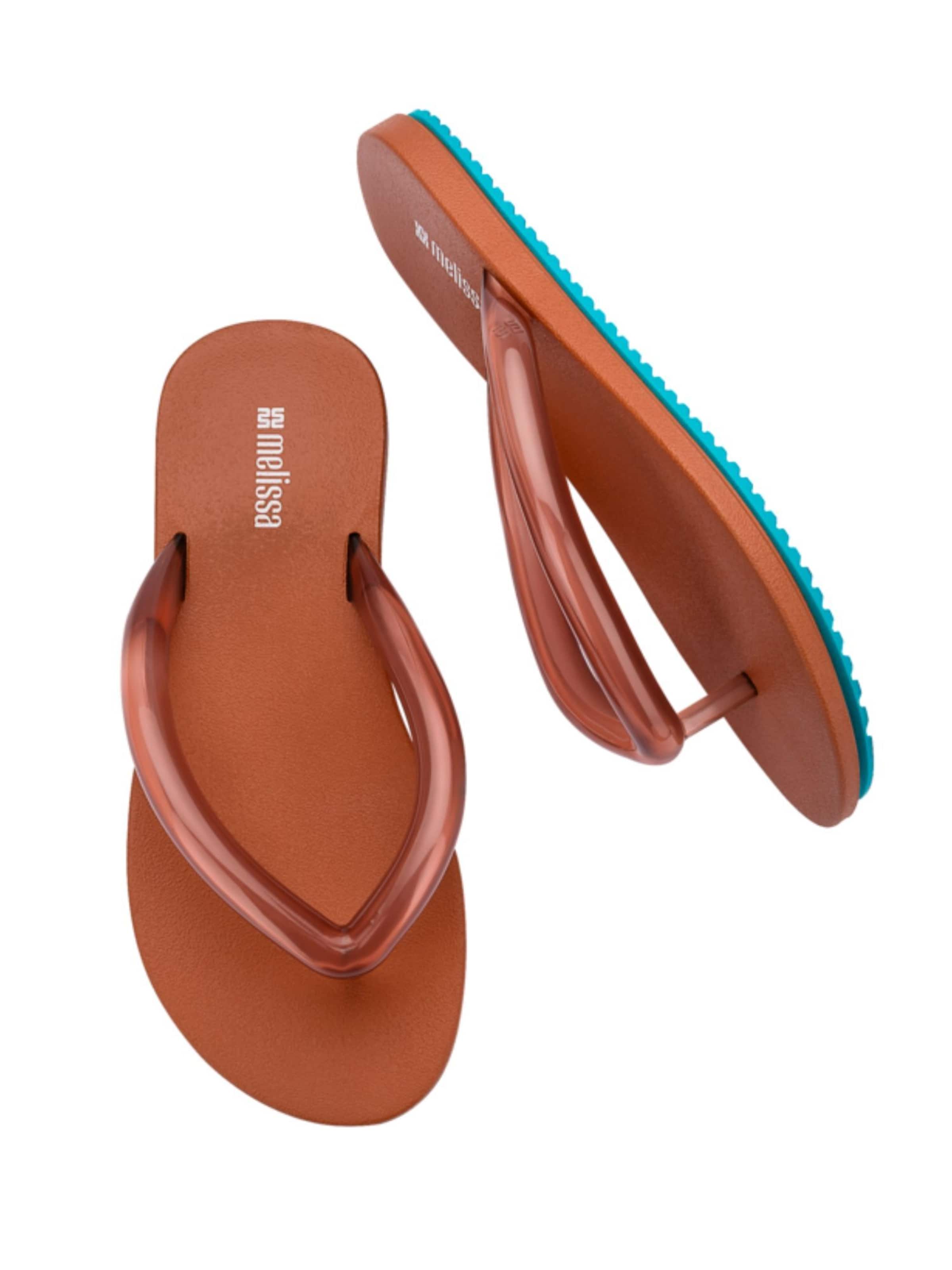 MELISSA Zehentrenner 'Airflow' in Braun