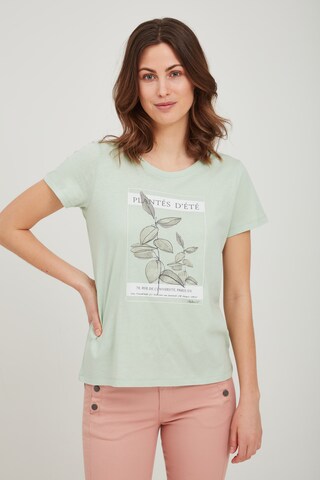 Fransa - Camiseta en verde: frente