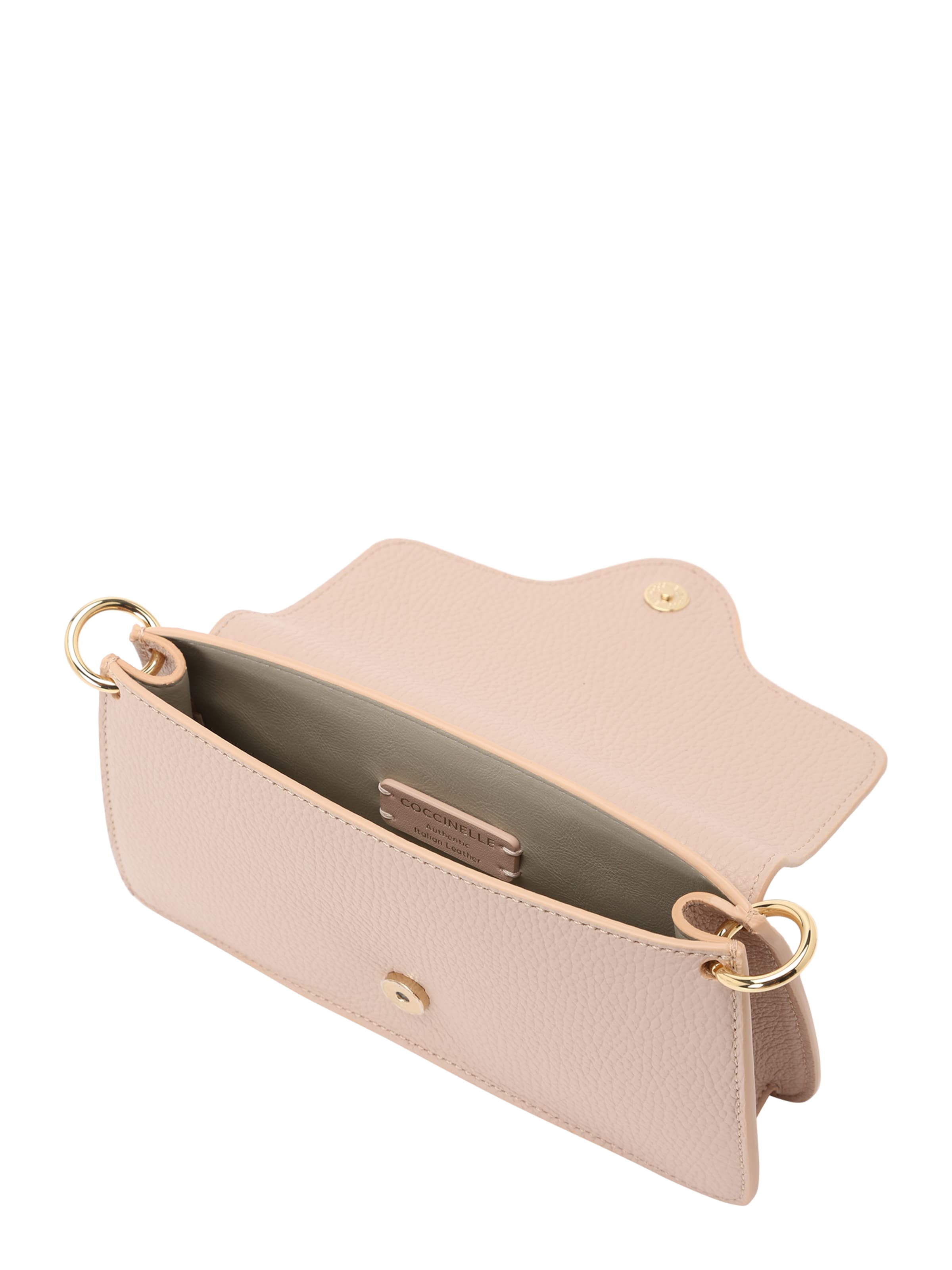 Coccinelle Taška přes rameno – béžová