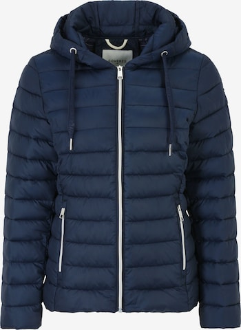 Covered Winterjas 'Nala' in Blauw: voorkant