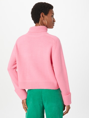 Pull-over 'Mero' co'couture en rose