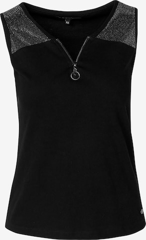 juoda KOROSHI Palaidinė be rankovių: priekis