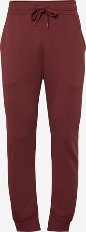 Effilé Pantalon 'Type C' G-Star RAW en rouge : devant