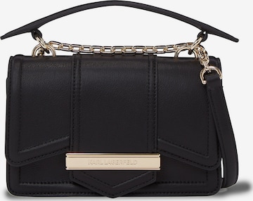 Karl Lagerfeld Umhängetasche 'Nova' in Schwarz: Vorderseite
