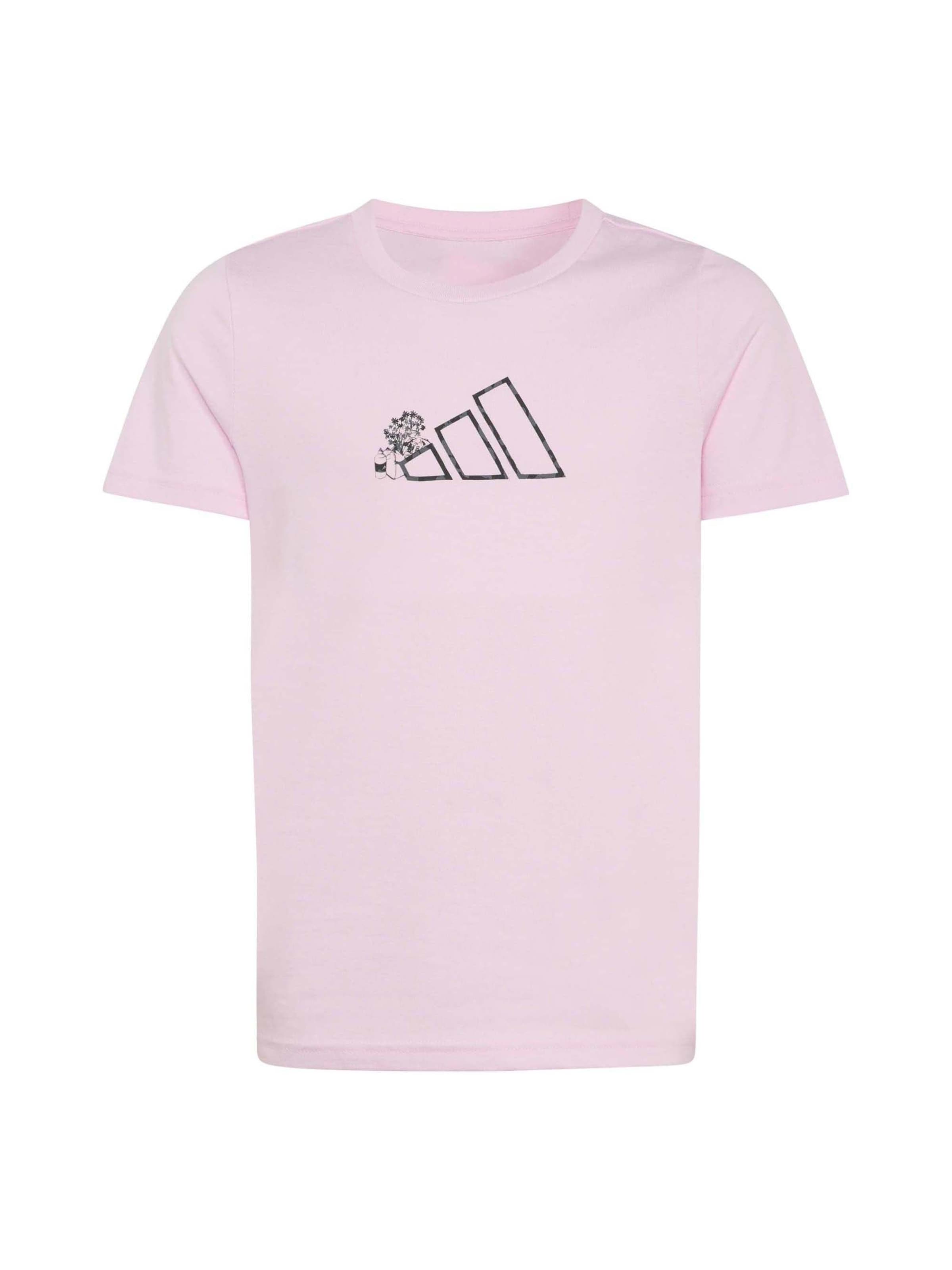 T-Shirt fonctionnel ADIDAS SPORTSWEAR en rose : devant
