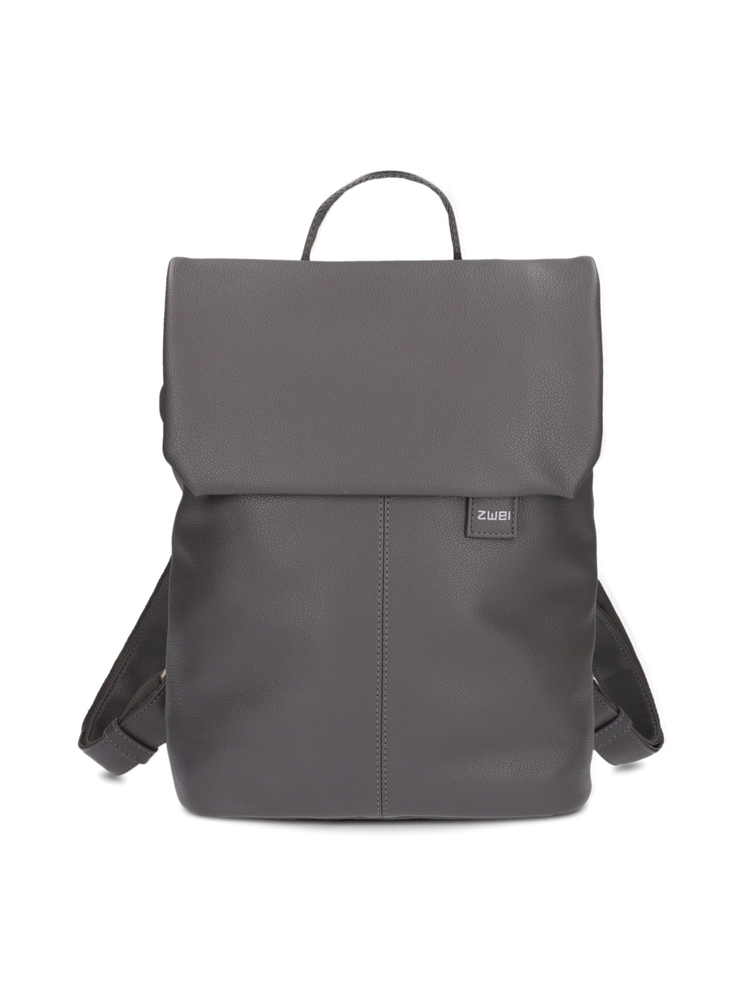 Sac à dos 'MADEMOISELLE.M MR13' ZWEI en gris : devant