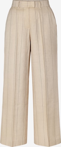 TATUUM Wide Leg Suorat housut 'Selona' värissä beige: etupuoli