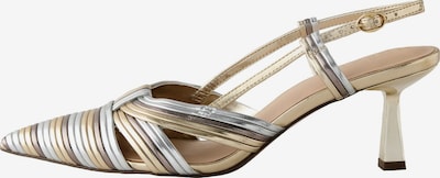 Next Remmiavokkaat värissä vaaleansininen / ruskea / kulta, Tuotenäkymä