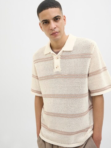 Pull-over 'JORSUMMER' JACK & JONES en beige
