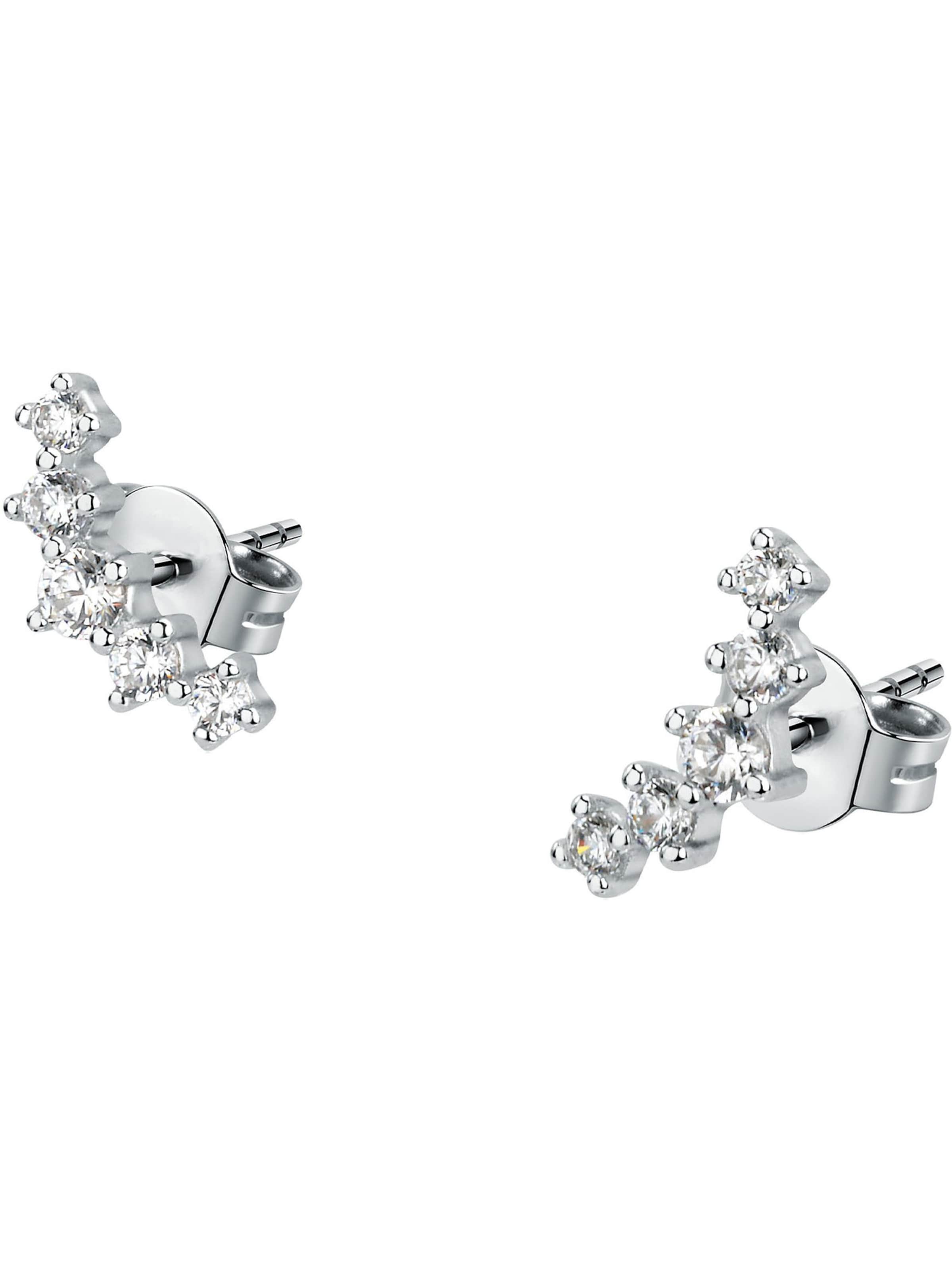 CHRIST Ohrringe in Silber: Vorderseite