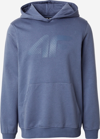 4F Urheilullinen collegepaita värissä sininen: etupuoli