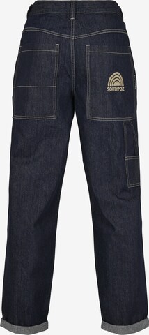 SOUTHPOLE Loosefit Jeans in Blau