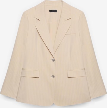 Blazer Fiorella Rubino en beige : devant