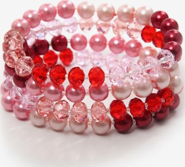 COLLEZIONE ALESSANDRO Armband 'Hella' in Rot: Vorderseite