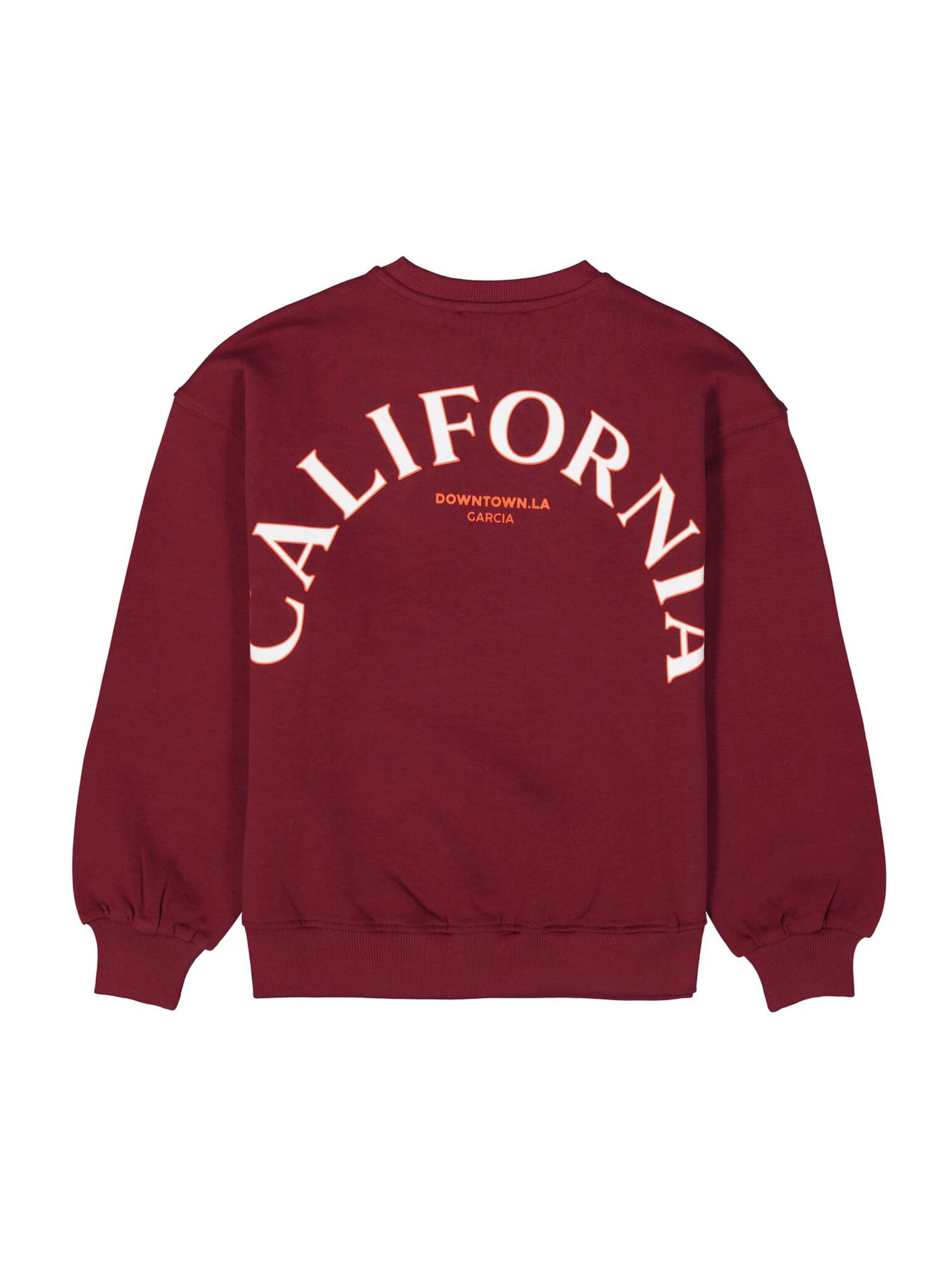 Felpa di GARCIA in rosso