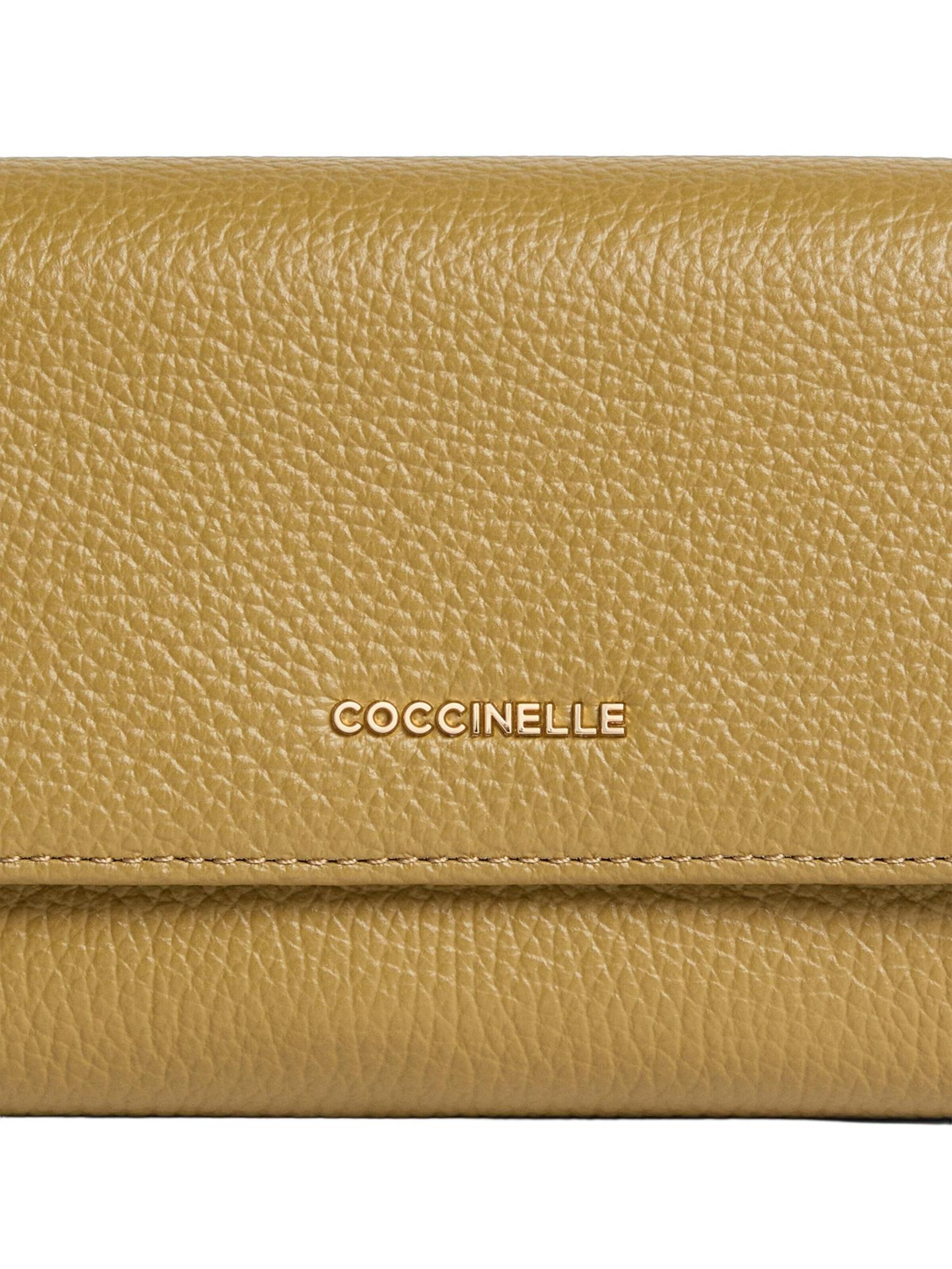 Coccinelle Wallet 'COCCINELLE METALLIC 26 148' in Yellow