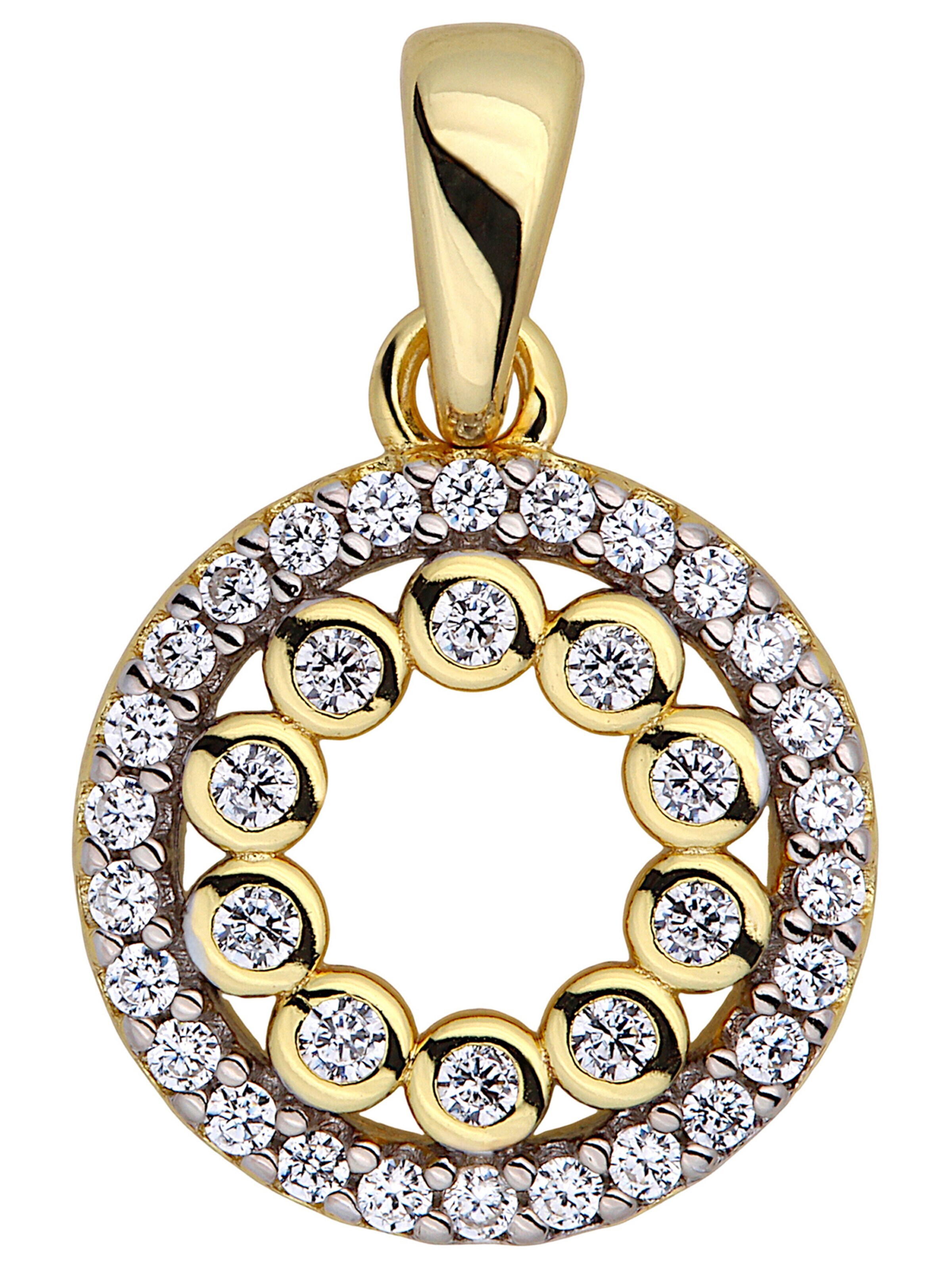 Jobo Pendant in Gold: front