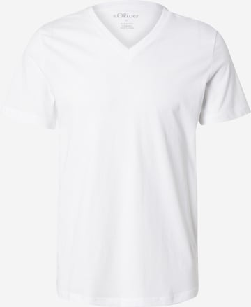 s.Oliver Shirt in White: front
