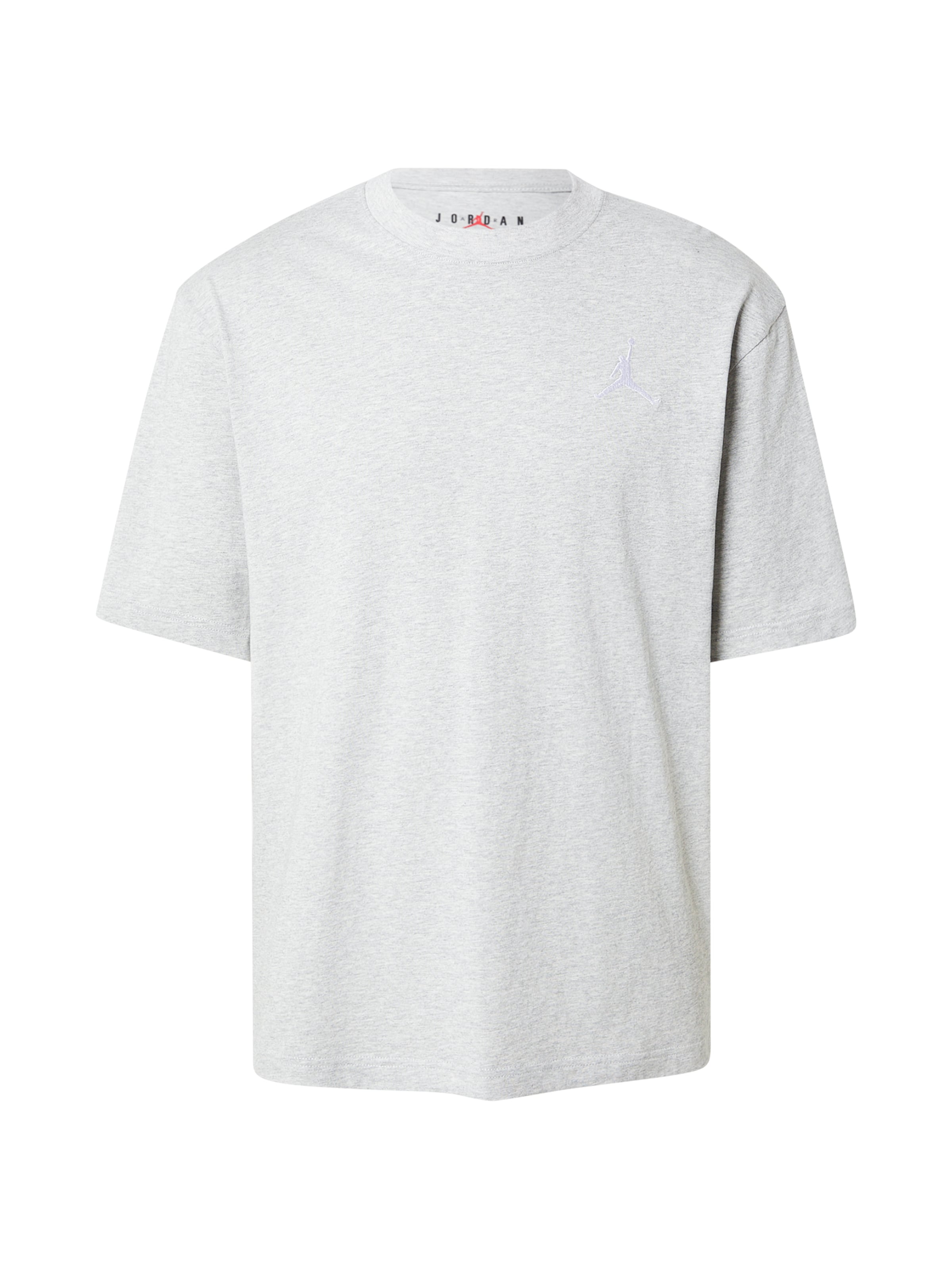 T-Shirt Jordan en gris : devant