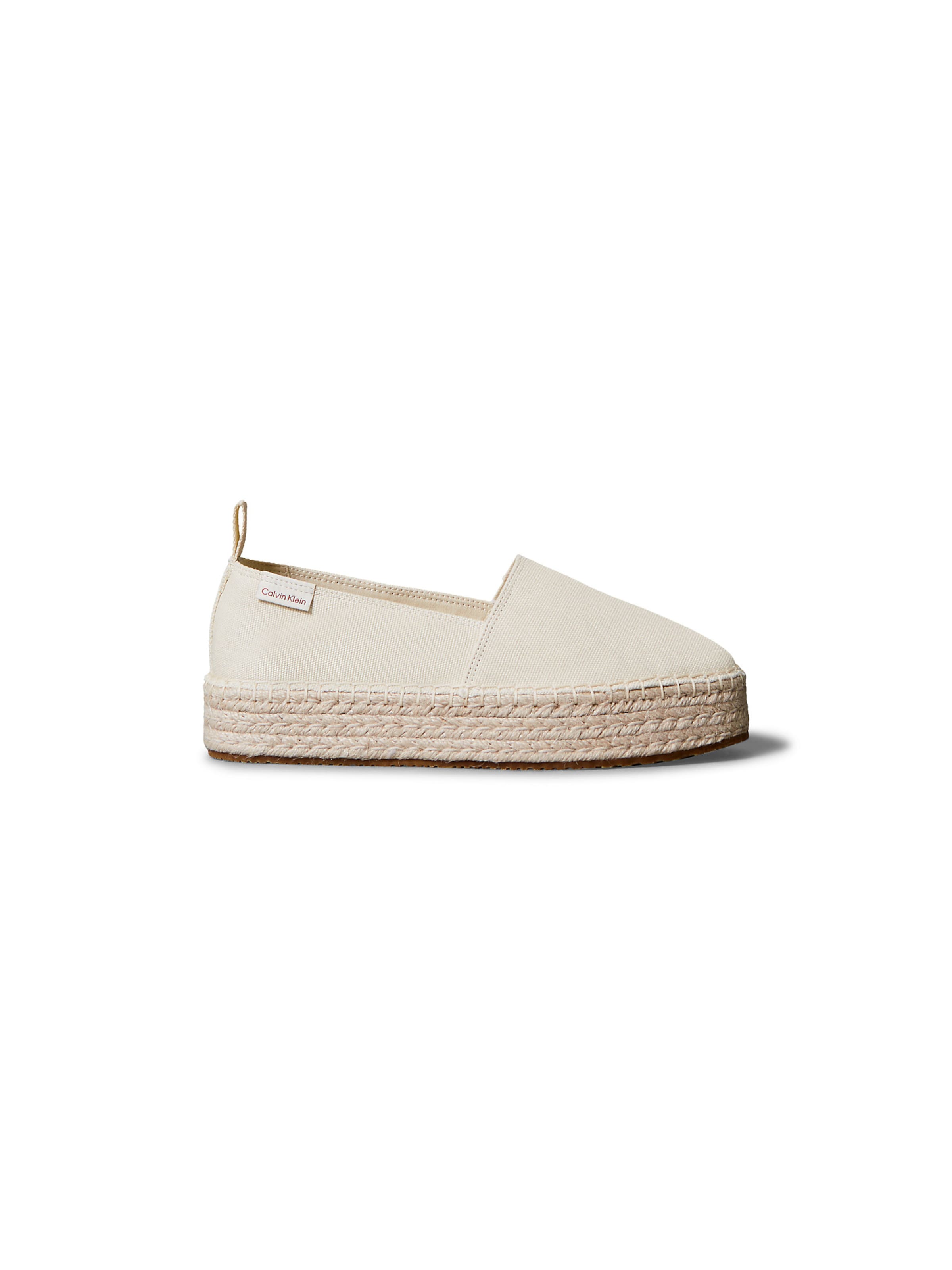 Calvin Klein Jeans Espadrilles in Weiß: Vorderseite