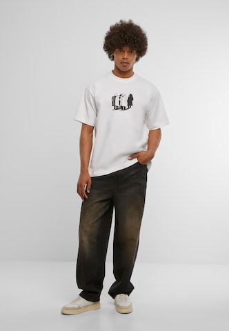 MARKET T-Shirt 'Call My Dealer' in Weiß
