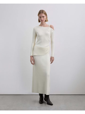 Pull-over Scalpers en beige : devant