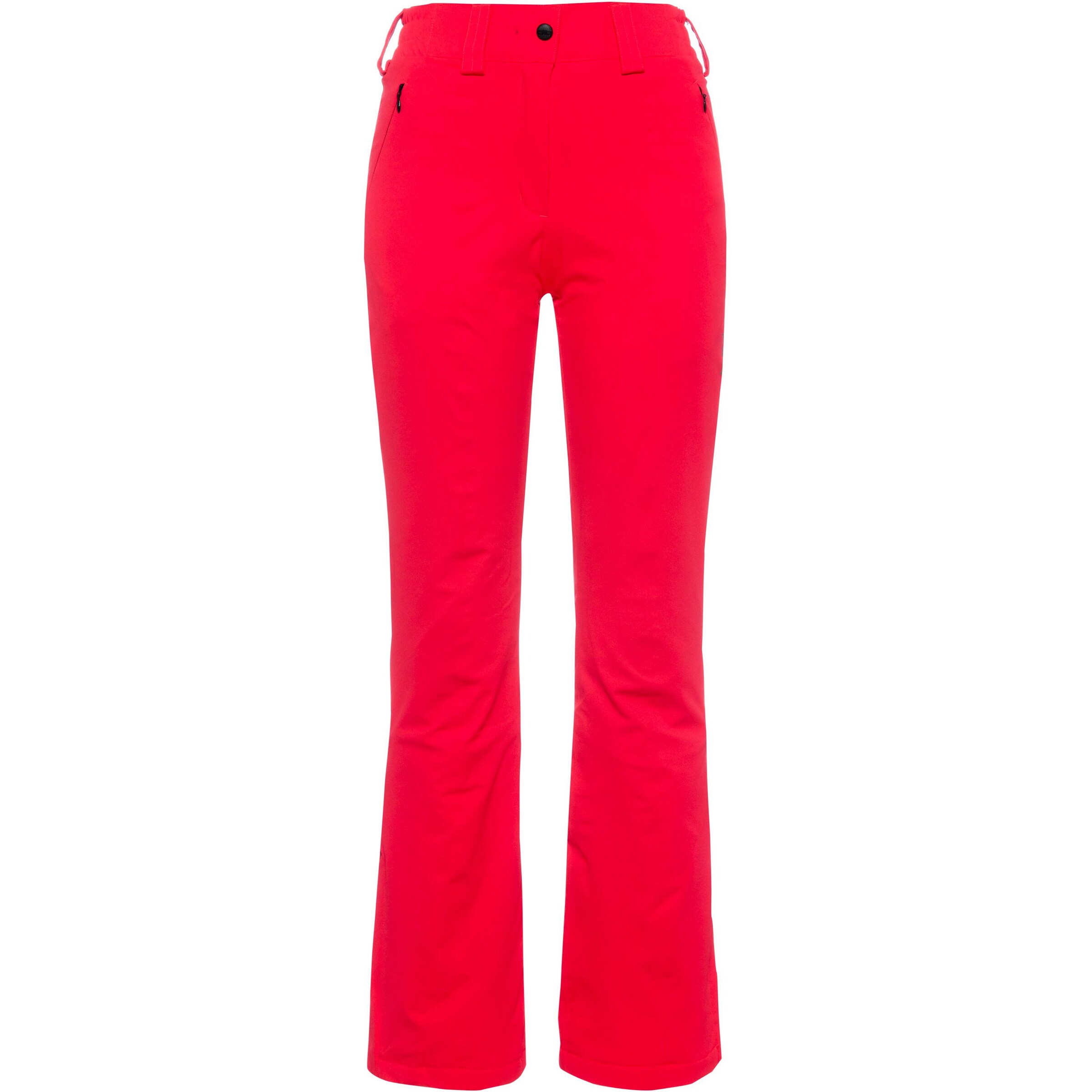 CMP Workout Pants in Red: front